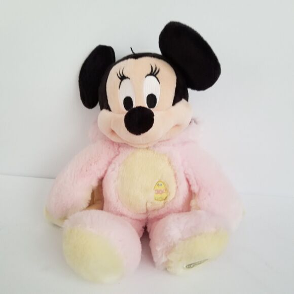 Disney Store Genuine Original Authentic Plush Toy Minnie Mouse Bunny Rabbit 15" - Picture 1 of 8